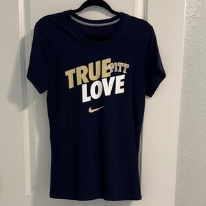 Nike Women's Navy True Pitt Love Dri-Fit Tee